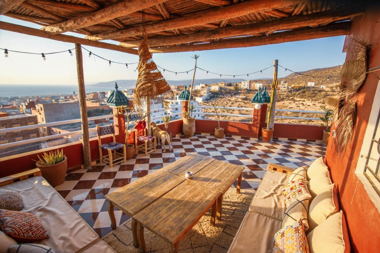 Sunshine Surf Morocco Panzió Tamraght Kültér fotó
