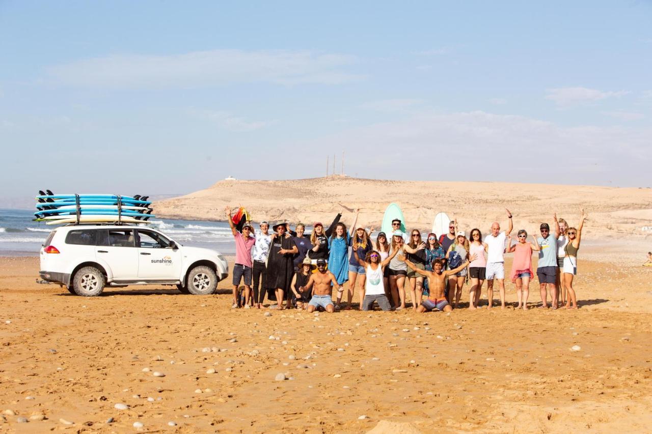 Sunshine Surf Morocco Panzió Tamraght Kültér fotó