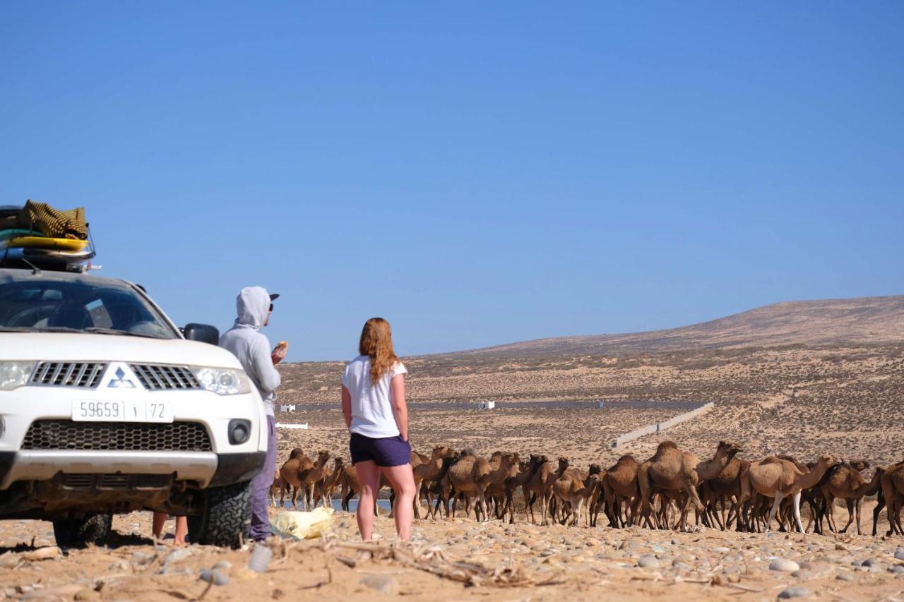 Sunshine Surf Morocco Panzió Tamraght Kültér fotó